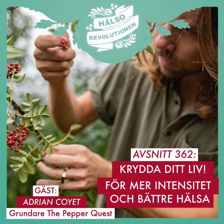 AVSNITT 362: KRYDDA DITT LIV – MER HÄLSOSAMT OCH INTENSIVT PÅ SAMMA GÅNG